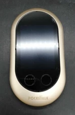 POCKETALK W Pocket Talk Translator 74 languages Wi-Fi eSIM Model Gold W1PGG Used
