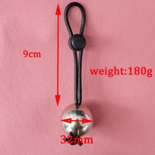 Extender Male Penis Enlarger Ball Stretcher Strap Weight sponge Ring Train BDSM