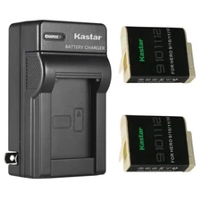 Wall Charger & 2 battery for Gopro HERO12 Black HERO11 HERO10 HERO9 ADBAT-001