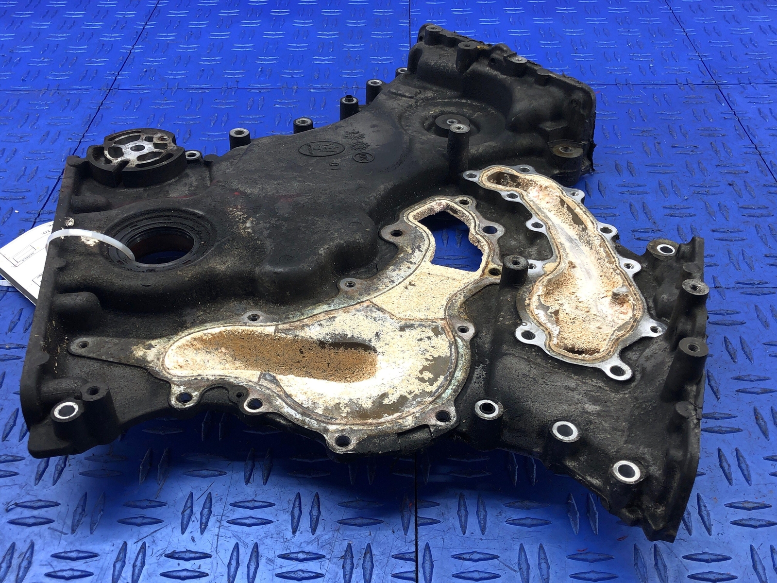 2014-2017 MASERATI GHIBLI FERRARI F160 3.0L ENGINE TIMING CHAIN COVER OEM 2015