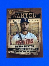 2021 Topps Big League Byron Buxton Wanted #WT-12 Minnesota Twins (C)