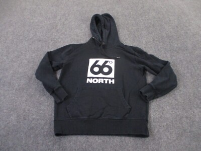 66 Degrees North Iceland Men Sweatshirt Hoodie S Outdoor Heavy