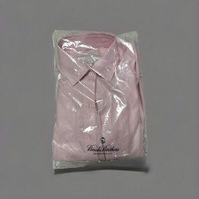 Brooks Brothers Classic Collard Button Dress Shirt Boys SIZE 4 Pink Non-Iron NEW