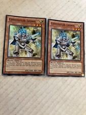 2 constellar leonis 1st edition foil rare yu-gi-oh gaming cards cscan
