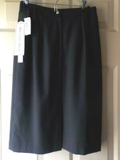 SAG HARBOR LINED BLACK PENCIL SKIRT SIZE 12 NEW WITH TAGS