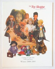 Vintage The Toy Shoppe 2000 2001 Catalog Artist Dolls  Bears John Wright P6163