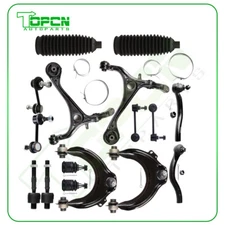 16Pcs Front Lower Upper Control Arms Tie Rod End Fit For 2003-2007 Honda Accord