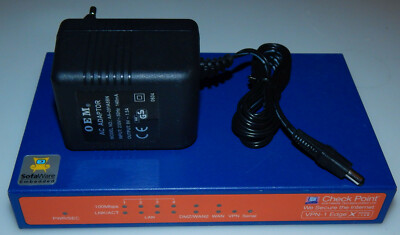 Check Point VPN-1 Edge VPN DMZ Firewall WAN LAN 4 Switch SofaWare SBX-166LHGE-2