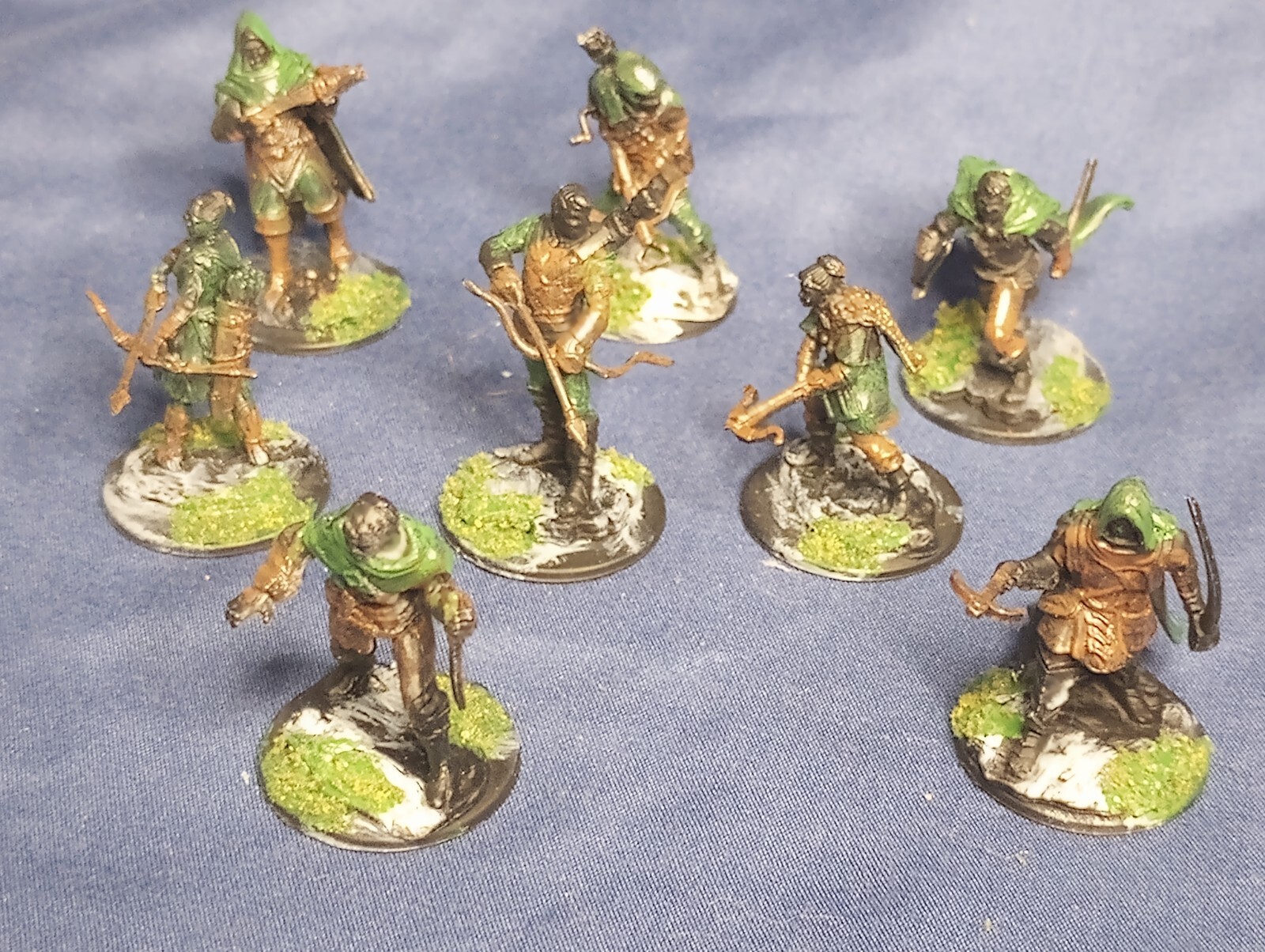 dnd miniatures lot Bandits Ranger Rogues Thieves Painted Miniatures eBay