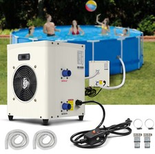 SLSY Riscaldatore per piscine fuori terra 110V riscaldatore elettrico e scambiatore di calore in titanio
