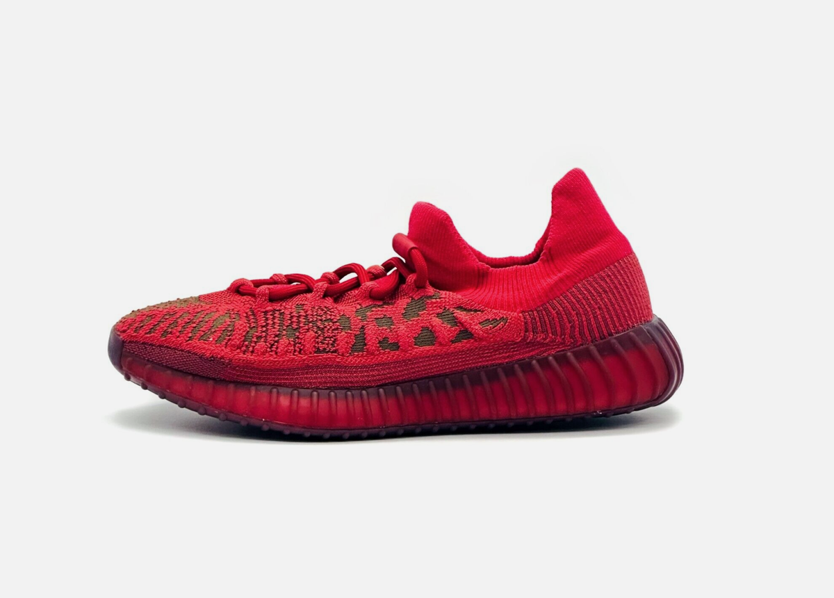 NEW Men's Adidas Yeezy Boost 350 V2 CMPCT GW6945 Black Red Shoes
