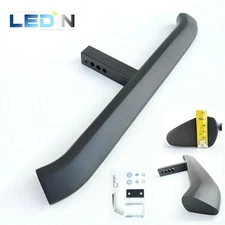 For 2" Receiver Truck Heavy Duty Steel Tow Hitch Step Bar Guard Blk 36x2" Slant