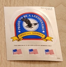 Proud To Be A Legionnaire Decal Sticker Offic...