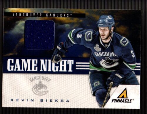 Kevin Bieksa VANCOUVER CANUCKS GAME USED JERSEY 2011-12 Panini Pinnacle Night - Picture 1 of 2