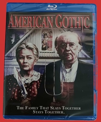 NEW RARE OOP SCREAM FACTORY AMERICAN GOTHIC CULT HORROR MOVIE BLU RAY 1988