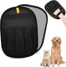 Pet Hair Removal Glove for Cats  Dogs, Upgrade 5-Finger Magic Brush Pet Hair