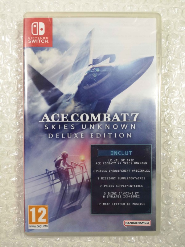 ACE COMBAT 7 SKIES UNKNOWN - DELUXE EDITION SWITCH FR NEW (GAME IN ENGLISH/FRANC