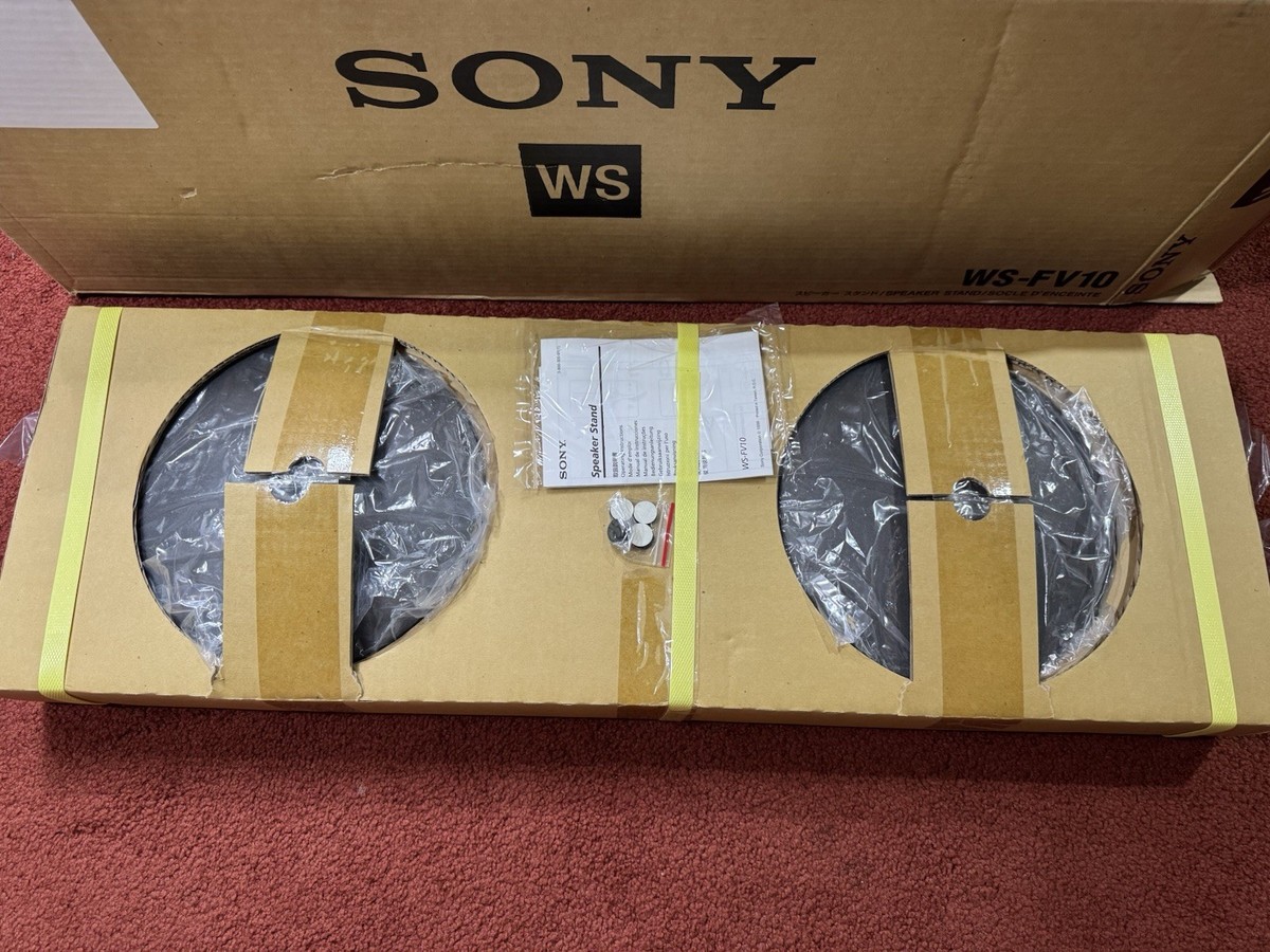 Sony WS-FV10 Speaker Stand Set of 2 Home Theater Surround
