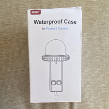 BRDRC WC-P3 Waterproof Case for DJI Pocket 3/Osmo Pocket, 40m, Black/Clear