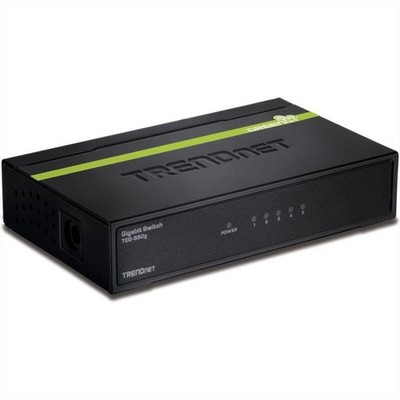 TRENDnet TEG-S50G 5-Port Gigabit GREENnet Netzwerk Switch Metall