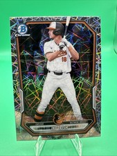 2026 Bowman Ike Irish Chrome Lazer Refractor #BCP-68 - Orioles