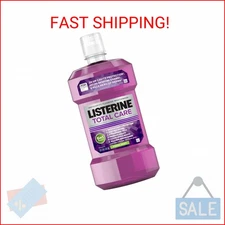 Listerine Total Care Anticavity Fluoride Mouthwash, 6 Benefits in 1 Oral Rinse H