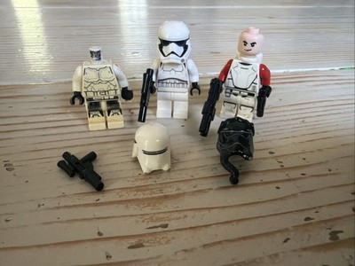 Lego Star Wars First Order Troopers Lot With Extra Helmets #read Description #￼