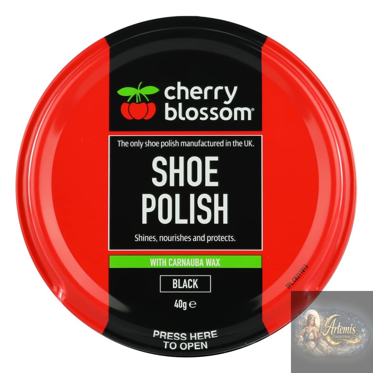 Cherry Blossom Shoe Polish With Carnauba Wax 40G - Image 4