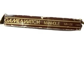 Nintendo Game  Watch Manhole MH-06 Gold Series Wide Screen Handheld Game VIDEO