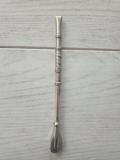 Argentinien Mate Trinkhalm Bombilla 800 Silber Tee antik Antiquit&auml;t Rarit&auml;t