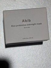 Abib Rice Probiotics Overnight Mask Barrier Jelly 2.7 oz/ 80ml Moisturizer