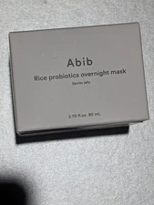 Abib Rice Probiotics Overnight Mask Barrier Jelly 2.7  oz/ 80ml  Moisturizer