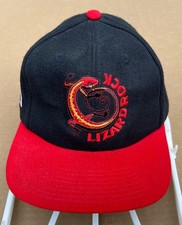 Vintage MARLBORO Adventure Team Lizard Rock Strapback Hat Cap 90s Cigarette