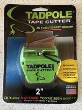 Tadpole Tape Cutter  2” Made in the USA NEW SEALED
