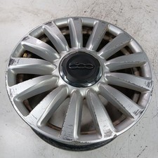 Road Wheel L Mode 16x6-1/2 Aluminum Alloy Rim 13 Spoke Fit 14-18 FIAT 500