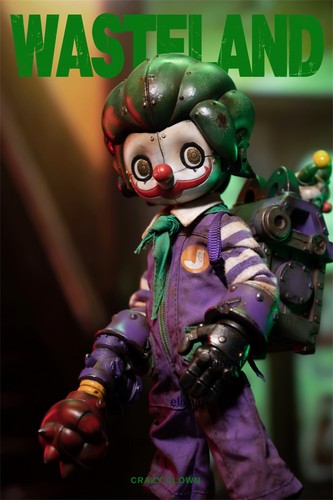 WeArtDoing Wasteland Nuclear Boy Clown Limited Action Figuren Modell Statue 20cmH - Bild 8 von 8