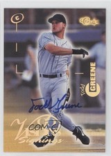 1996 Classic Visions Signings Gold Foil Todd Greene Auto 0y9m