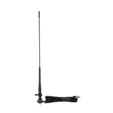 Boat Car Radio Antenna 20 Inch, Rubber AM/FM Stereo Antenna Mast with Mount B...