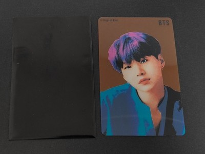 BTS SUGA MTPR DNA Contact Lens Bonus Clear Photo Card K-POP Rare