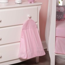 Light Pink Hanging Baby Diaper Caddy Organizer for Changing Station;