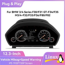 For BMW 3/4 Series F30 F31 F32 F33 F34 F36 LCD Display Digital Gauge Cluster SWC