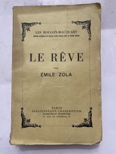 Émile Zola – Le Rêve – Rougon-Macquart – Charpentier Fasquelle – Ancien livre