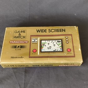 Boxed Nintendo Game & Watch Parachute PR-21 Retro Handheld Junk Burned LCD Japan