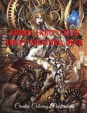 GRIMM FAIRY TALES ADULT COLORING BOOK: Sexy W...