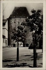RPPC Hainburg a d Donau Wienertor vintage postcard s583