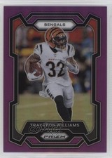 2023 Panini Prizm Purple Prizm 36/125 Trayveon Williams #59 14dq