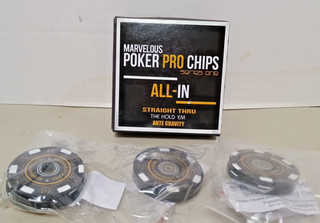 Poker Pro Chips All In. Straight Through The Hold 'Em Anti Gravity
