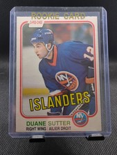 1981-82 O-Pee-Chee #211 Duane Sutter RC - NHL Hockey Card