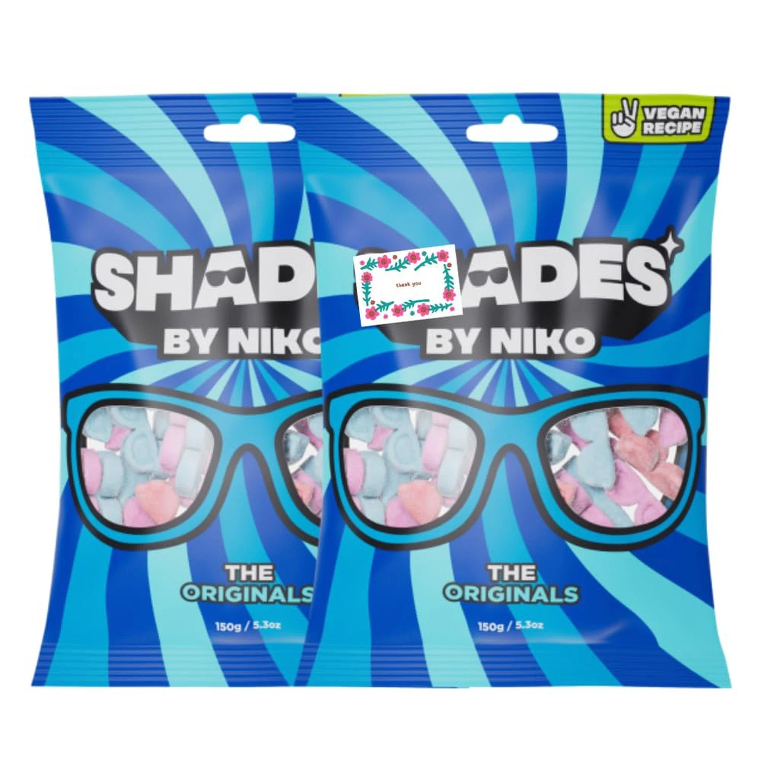 Shades the Originals 2 pack By Niko Vegan Recipe Halal Bundle card
Opens in a new window or tab