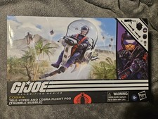 GI Joe Classified Series TELE-VIPER & Cobra Flight POD Trubble Bubble Hasbro